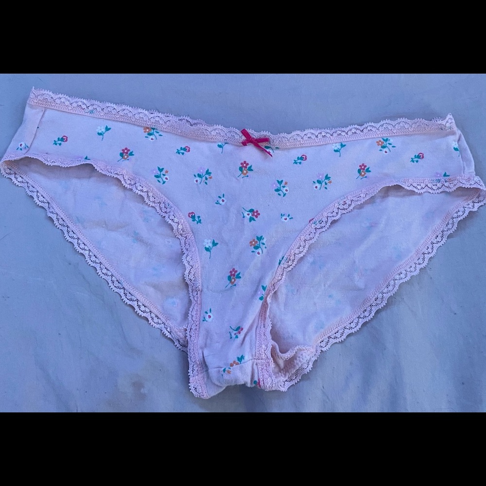 Cute pink cheeky panty